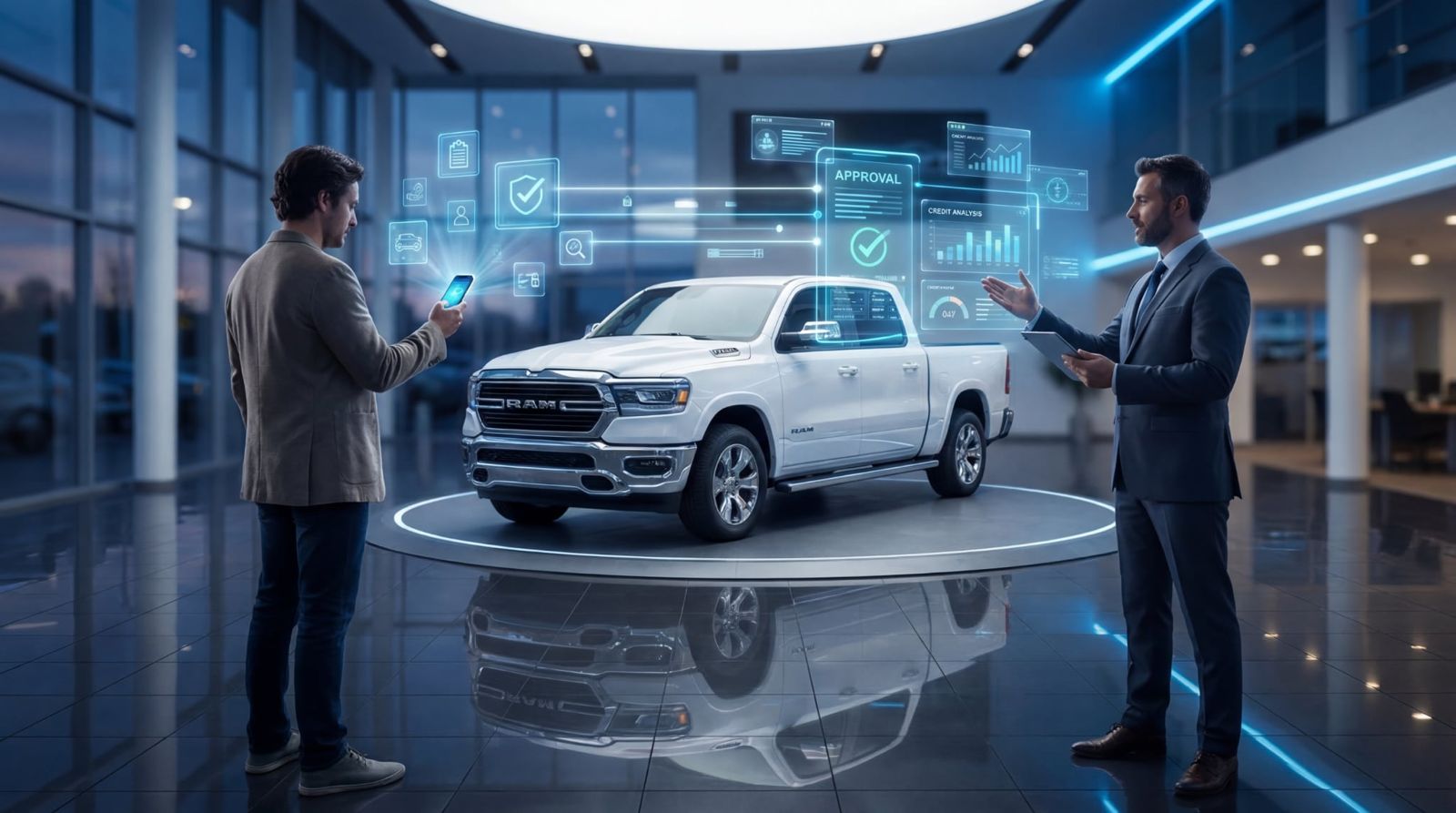 AI-powered auto financing pre-qualification